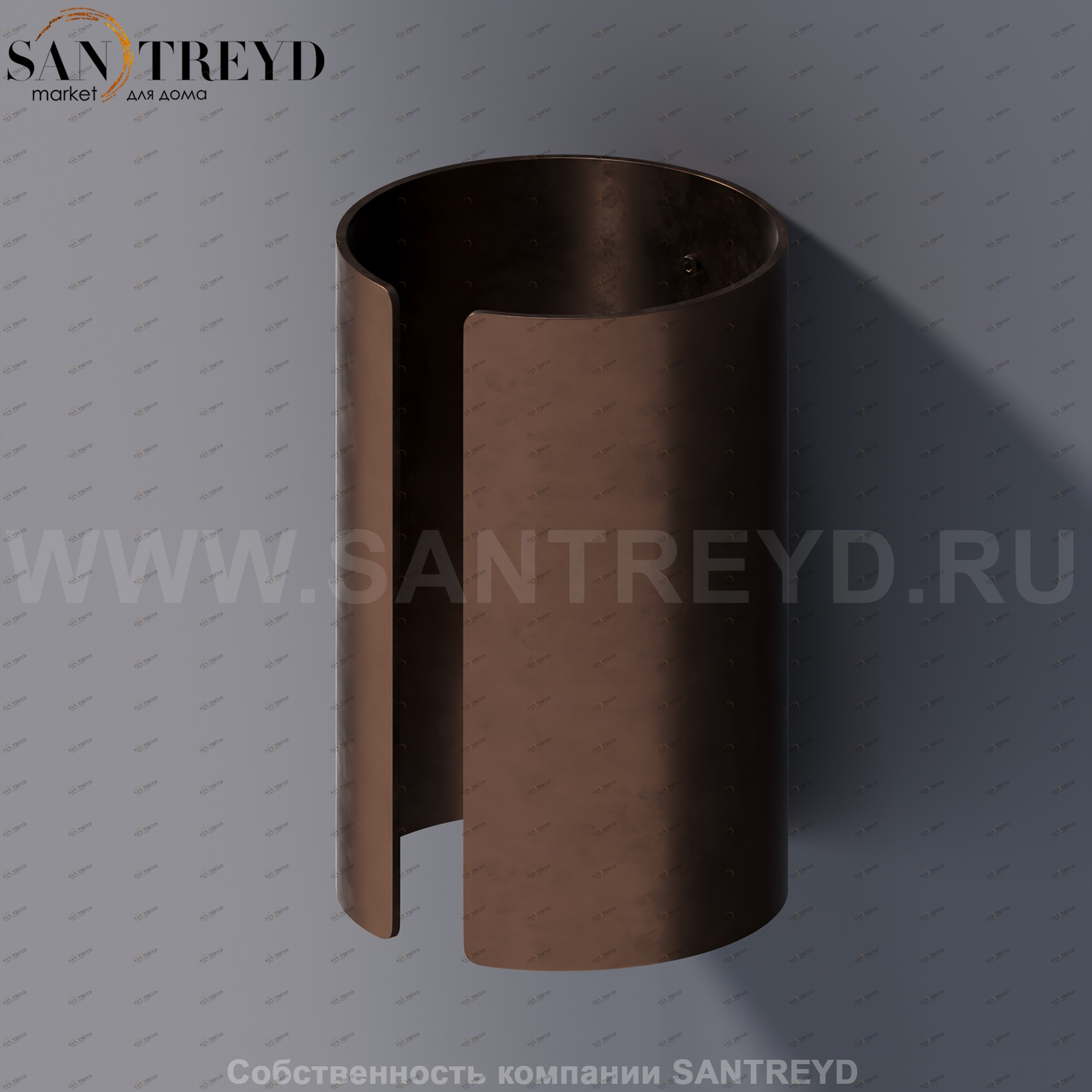 Agape MEMORY Запасной держатель для туалетной бумаги темный бронзовый AOLC0829BR