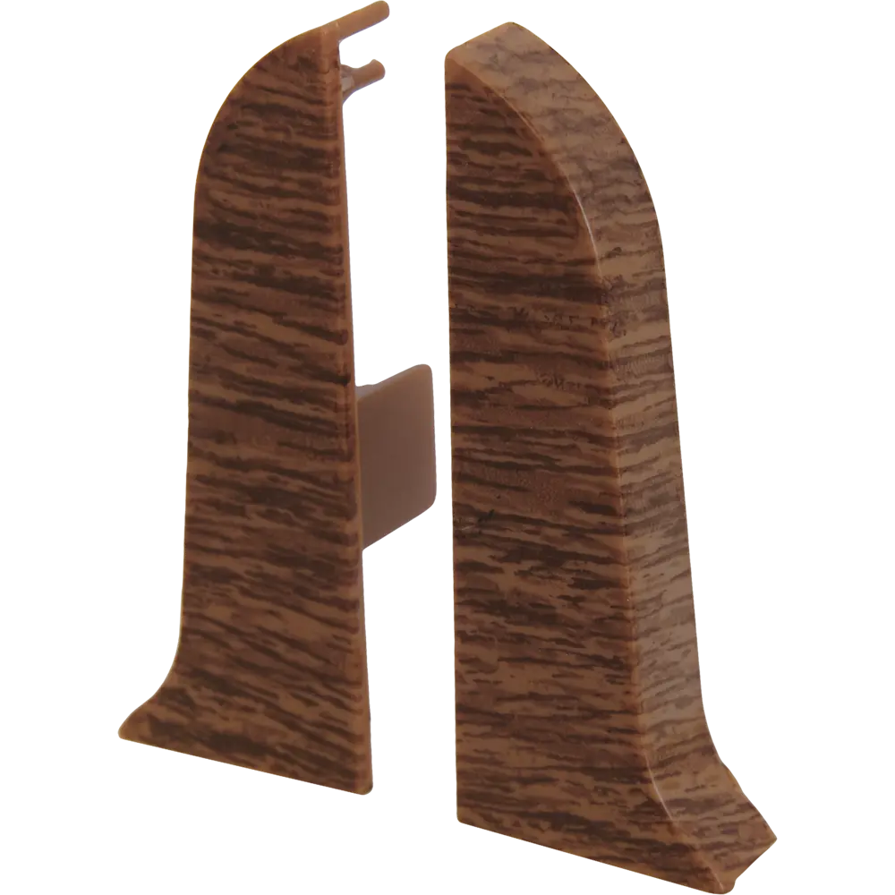 84737320 Заглушки для плинтуса «Дуб Натуральный», высота 62 мм, 2 шт. STLM-0889123 LIDER 