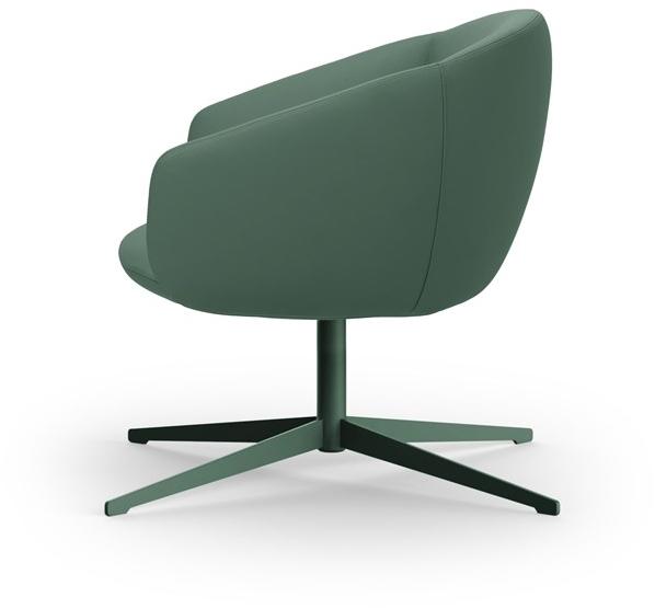 True Design Кожаное кресло с 4 спицами и подлокотниками Not sun-id-1380071 - Вид №1