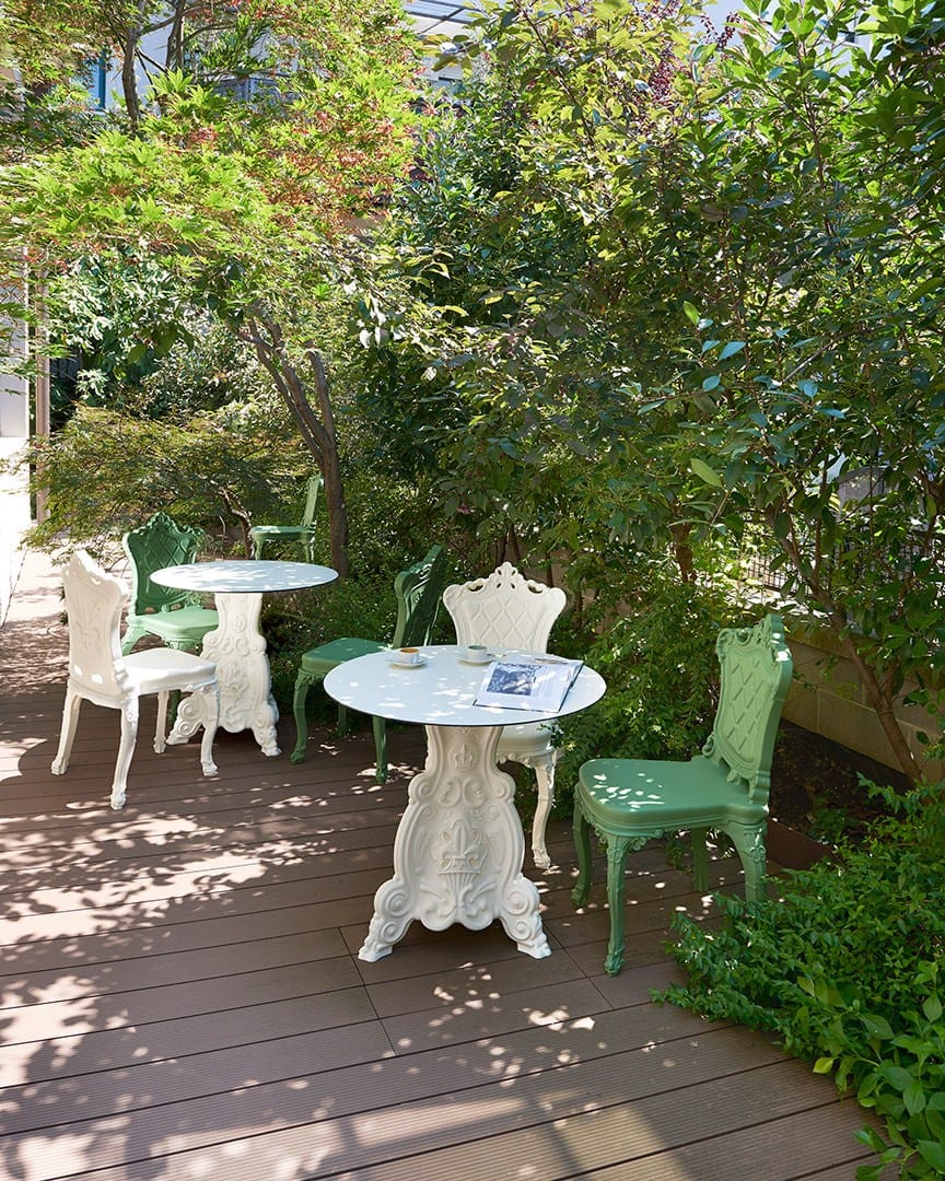 Пластиковый садовый стул SLIDE Дизайн любви ARCH-00150784 - Вид №6