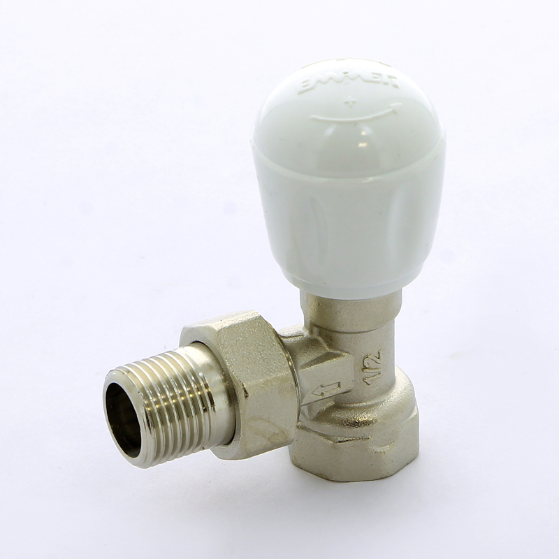 Вентиль НВ угловой для радиаторов с разъемным соединением EMMETI 1/2" 01350320 - Вид №2