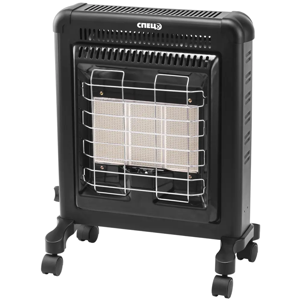 Газовый инфракрасный обогреватель СПЕЦ 4.2 кВт с защитной решеткой 82024153 STLM-0017836