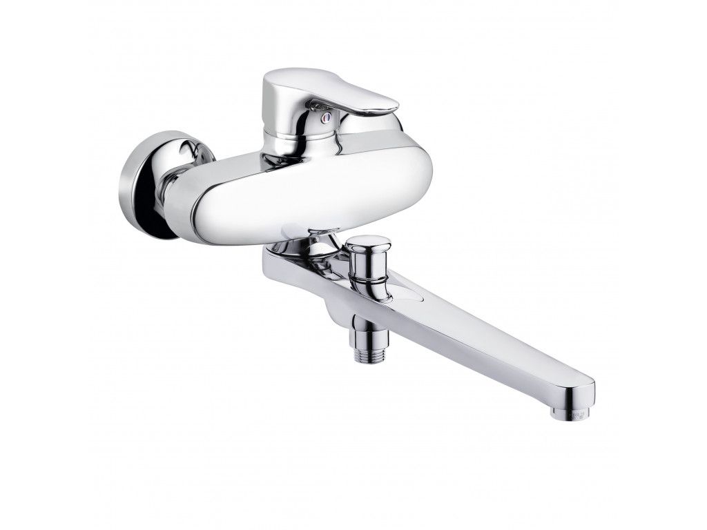 324910575 смеситель для ванны и душа DN 15 KLUDI OBJEKTA хром 