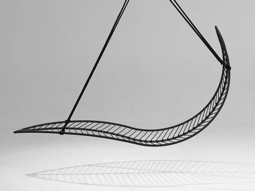 Studio Stirling Подвесное сиденье с 1 сиденьем из стали с порошковым покрытием Leaf sun-id-1451865 - Вид №7