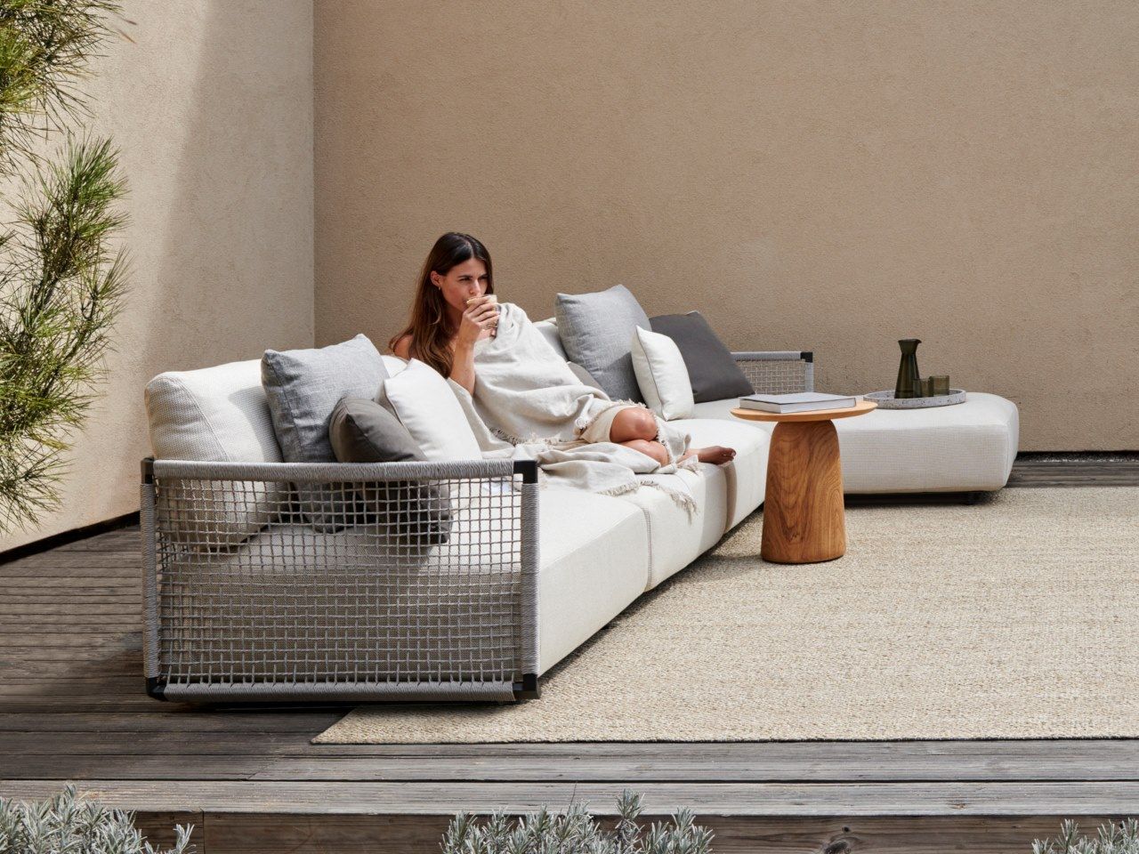 Ткань сад диван TRIBÙ узлы ARCH-00077671 - Вид №10