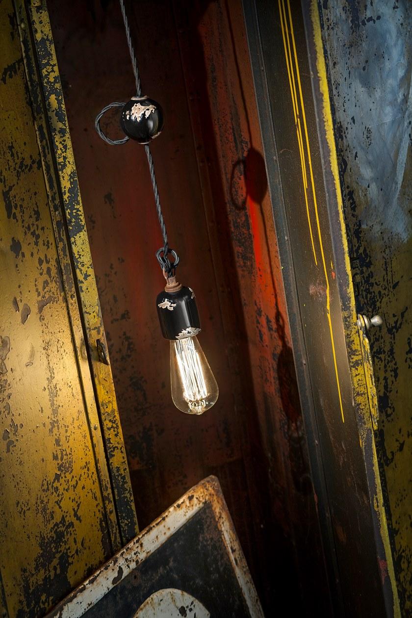 FERROLUCE Регулируемый керамический подвесной светильник Vintage C660-1 - Вид №1