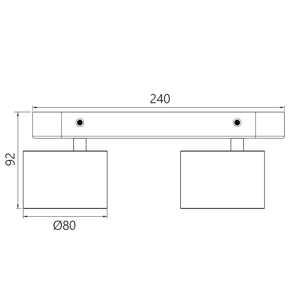 Спот поворотный под лампу Feron ML212 2 лампы GX53 цвет белый STLM-2138823 - Вид №8
