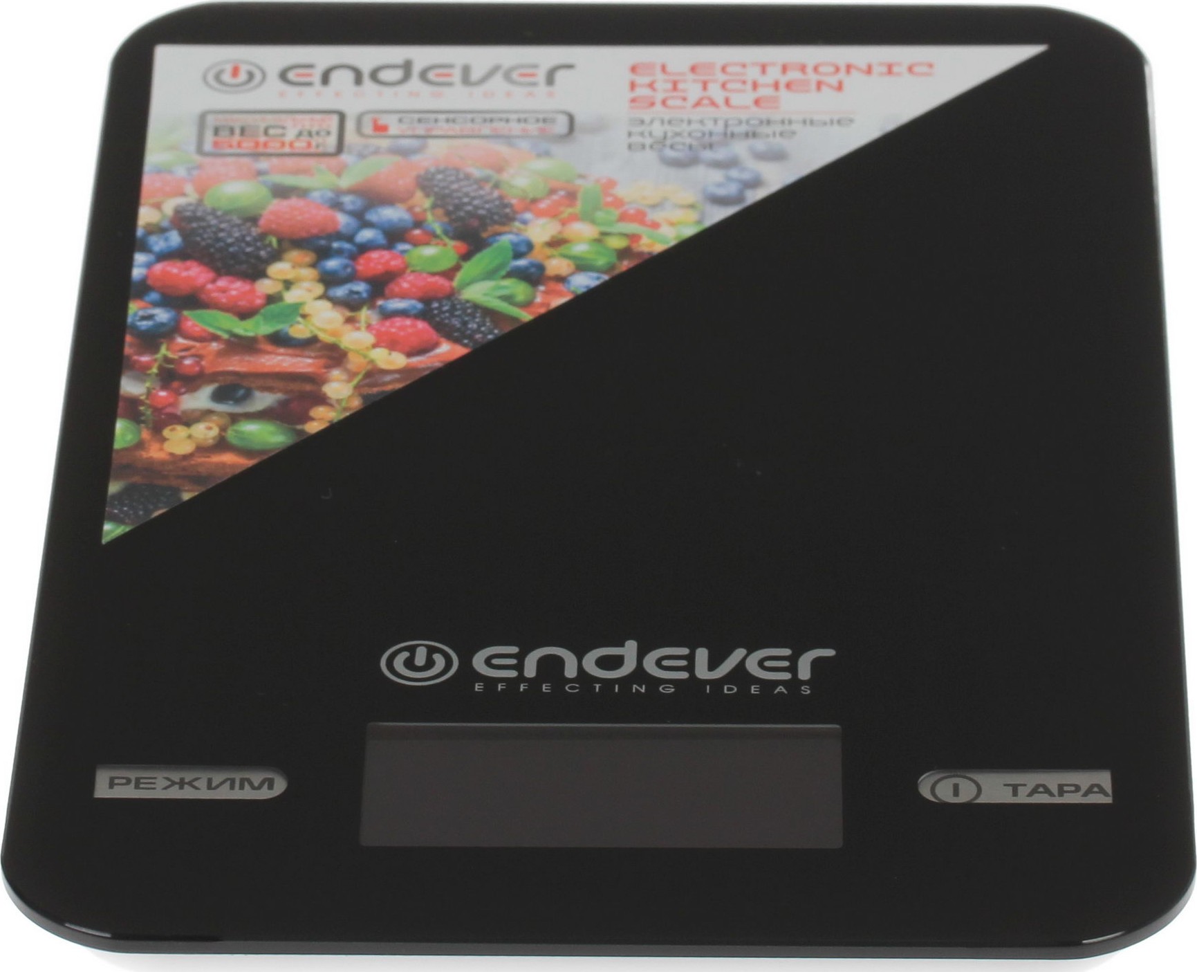 1043682 Кухонные весы Endever KS-527 черный STDN-0009377