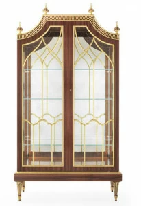 OAK Деревянная витрина со встроенной подсветкой Galleria