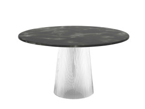 Круглый мраморный стол