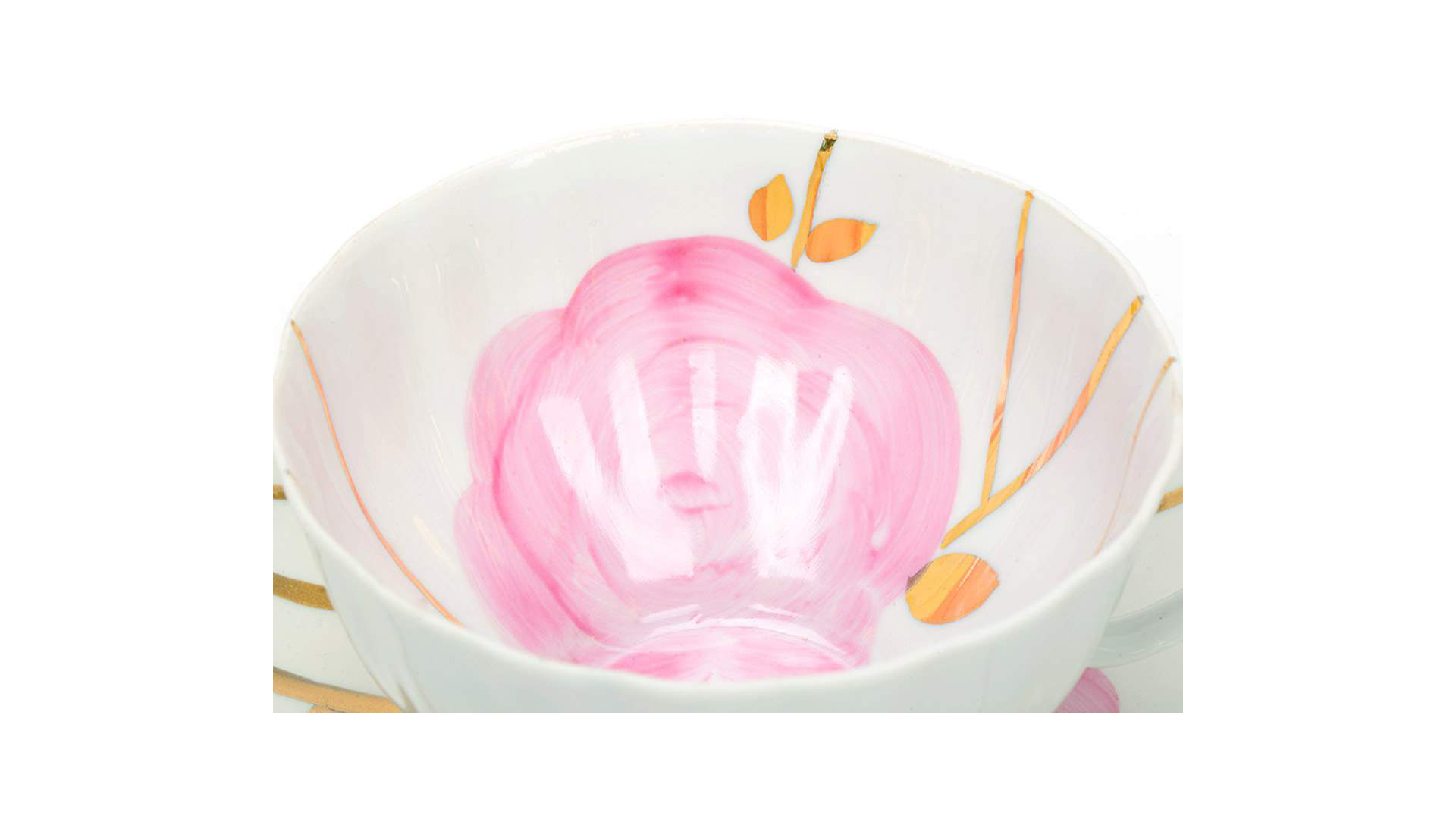 10618106 Дулевский фарфор Сервиз чайный 6/15 "Белый лебедь" "Весенний" Фарфор  - Вид №5