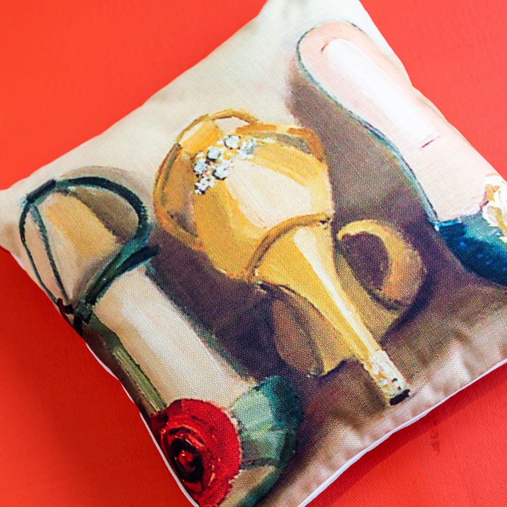 244521596 Арт-подушка «Каблучки» Object Desire  - Вид №2