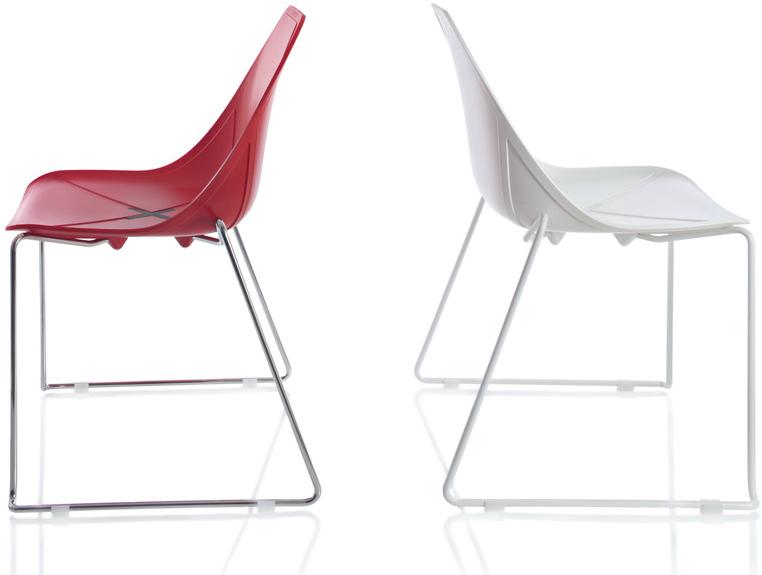 ALMA DESIGN Санный стул из полипропилена X chair 1081 - Вид №2