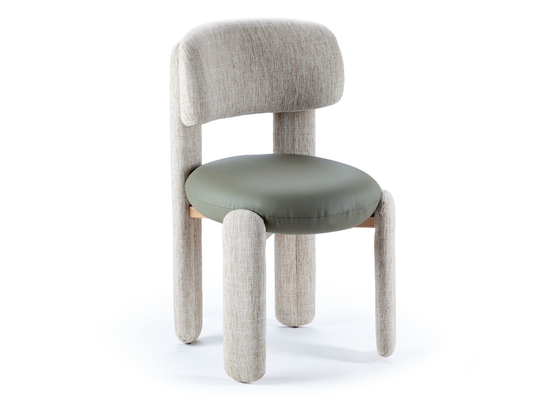 Мягкий стул из ткани Mambo Unlimited Ideas Choux ARCH-00054235