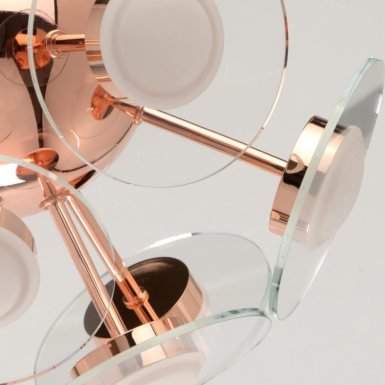 Потолочная светодиодная люстра De Markt Граффити 678012309 DE MARKT ГРАФФИТИ 184327 Медь  - Вид №2