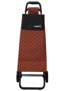 90771136 Сумка на колесах Basic Print цвет оранжевый STLM-0376072 GARMOL