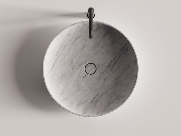 Круглый умывальник из натурального камня Agape SESSANTA ARCH-00147634 - Вид №7