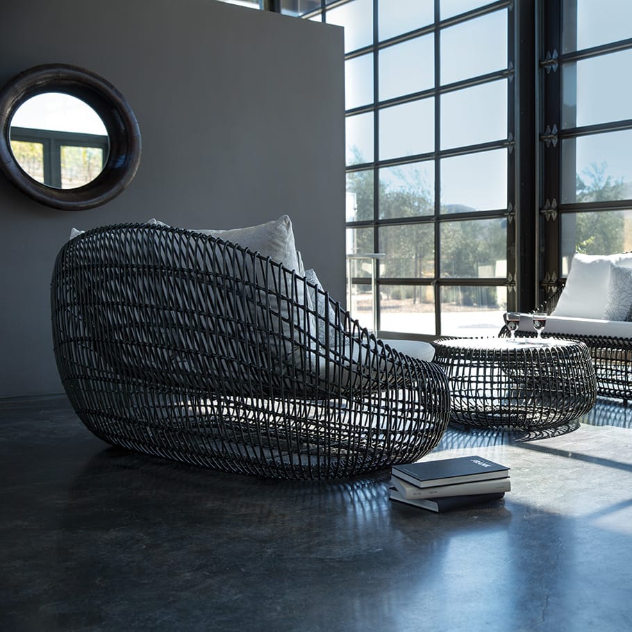 2-местный алюминиевый диван и JanusFiber™ JANUS et Cie Vino ARCH-00060051 - Вид №3