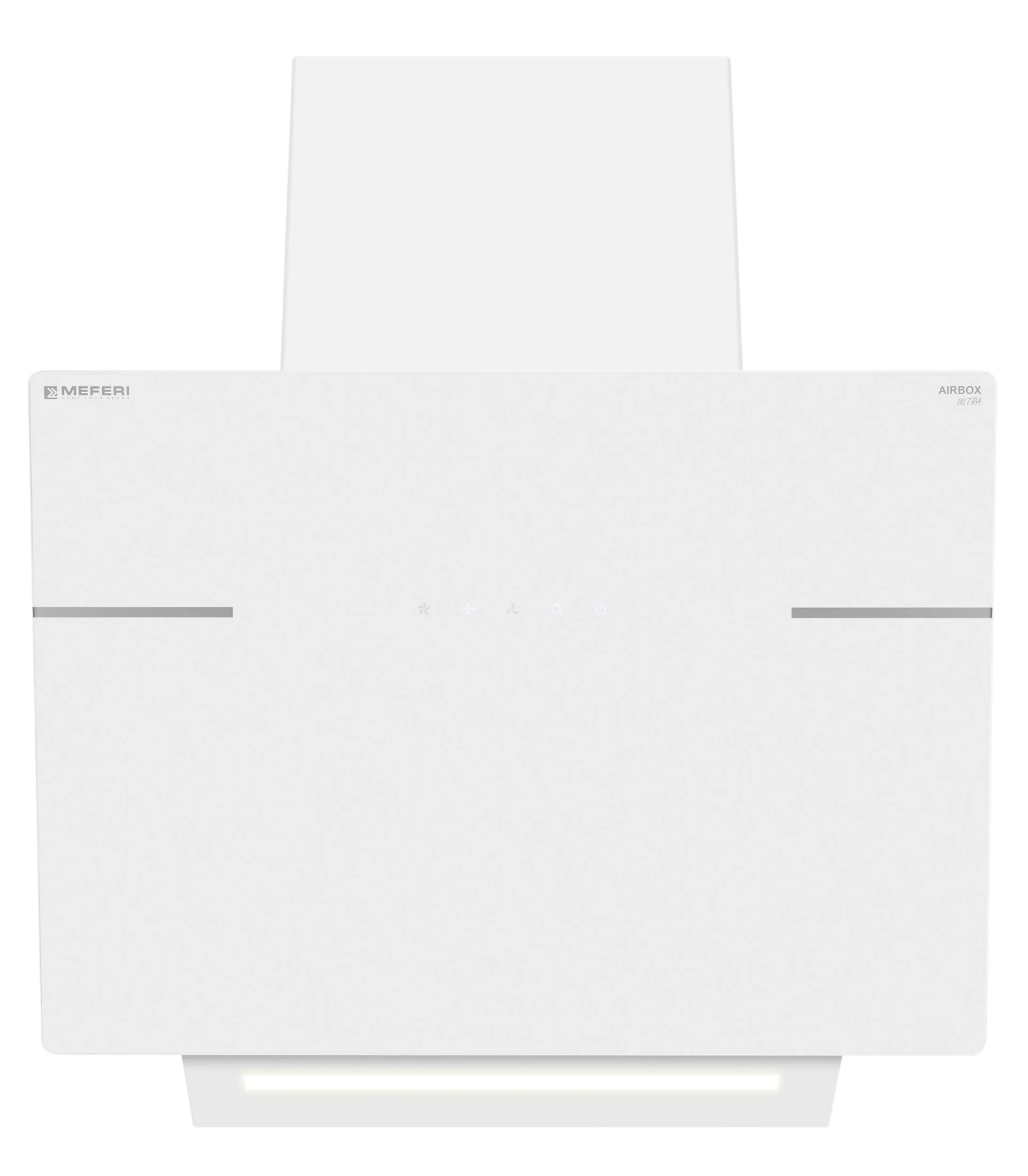 9168703 Вытяжка наклонная Meferi AIRBOX60WH ULTRA белый STDN-0056503