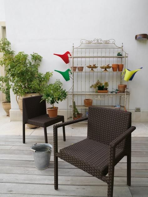 Roberti Штабелируемый алюминиевый садовый стул с подлокотниками Saint tropez sun-id-1366409 - Вид №1