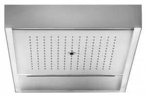 L051  Многофункциональный верхний душпрямоугольный 469 x 670 x 98 мм потолочный Функции: 168 форсунок с противоизвестковой обработкой, 300 x 300 мм Водопад (ширина 35 см) Туман, 1 форсунка с противоизвестковой обработкой и антикапельными клапанами Белые с
