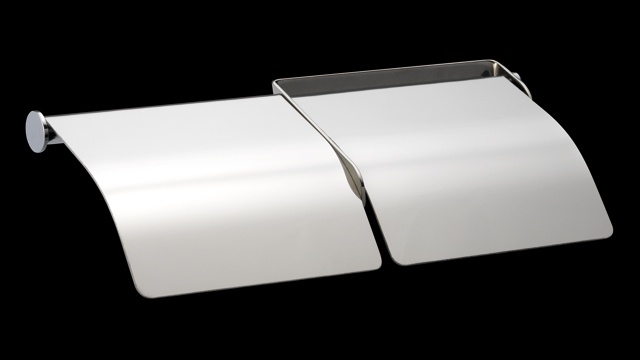 GH230 Бумагодержатель с крышкой, двойной bagno&associati GRAND HOTEL Bagno & Associati