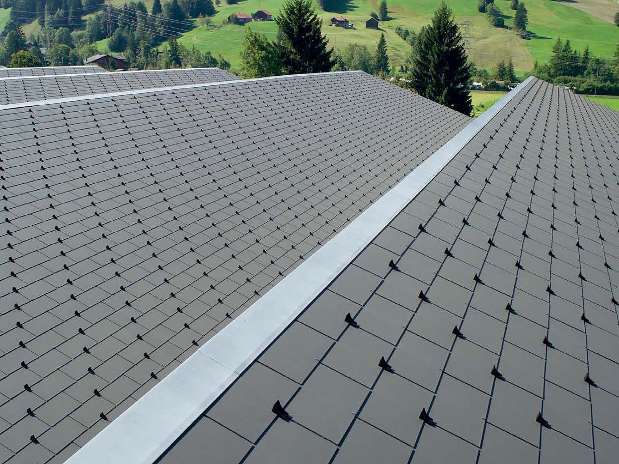 Фиброзно-бетонная кровельная панель и плита SWISSPEARL Swisspearl ® Roof ARCH-00065322