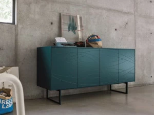 Dall'Agnese Буфет лакированный с распашными дверцами Fiamma