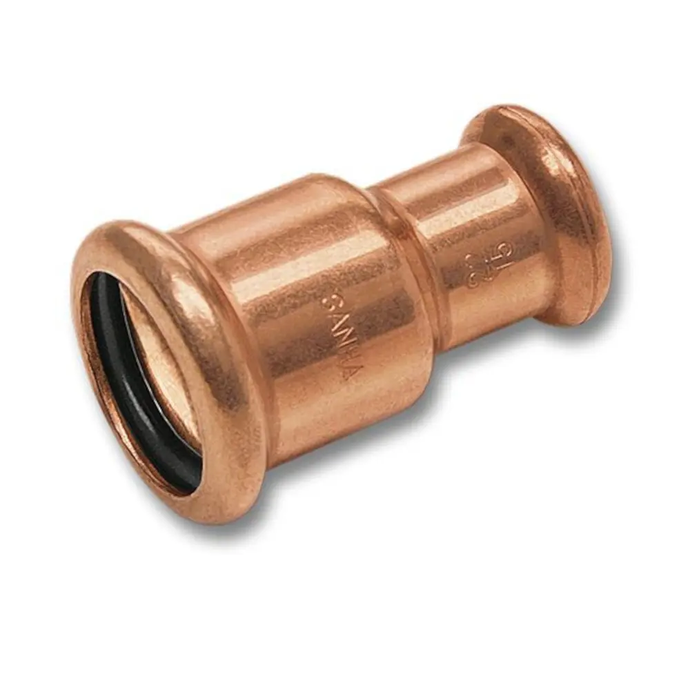 Муфта редукционная прессовая Sanha 35x28 мм ВПР медь 89355156 STLM-2080515 