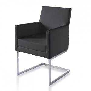 063193 Кресло черное Angel Cerda BZ090