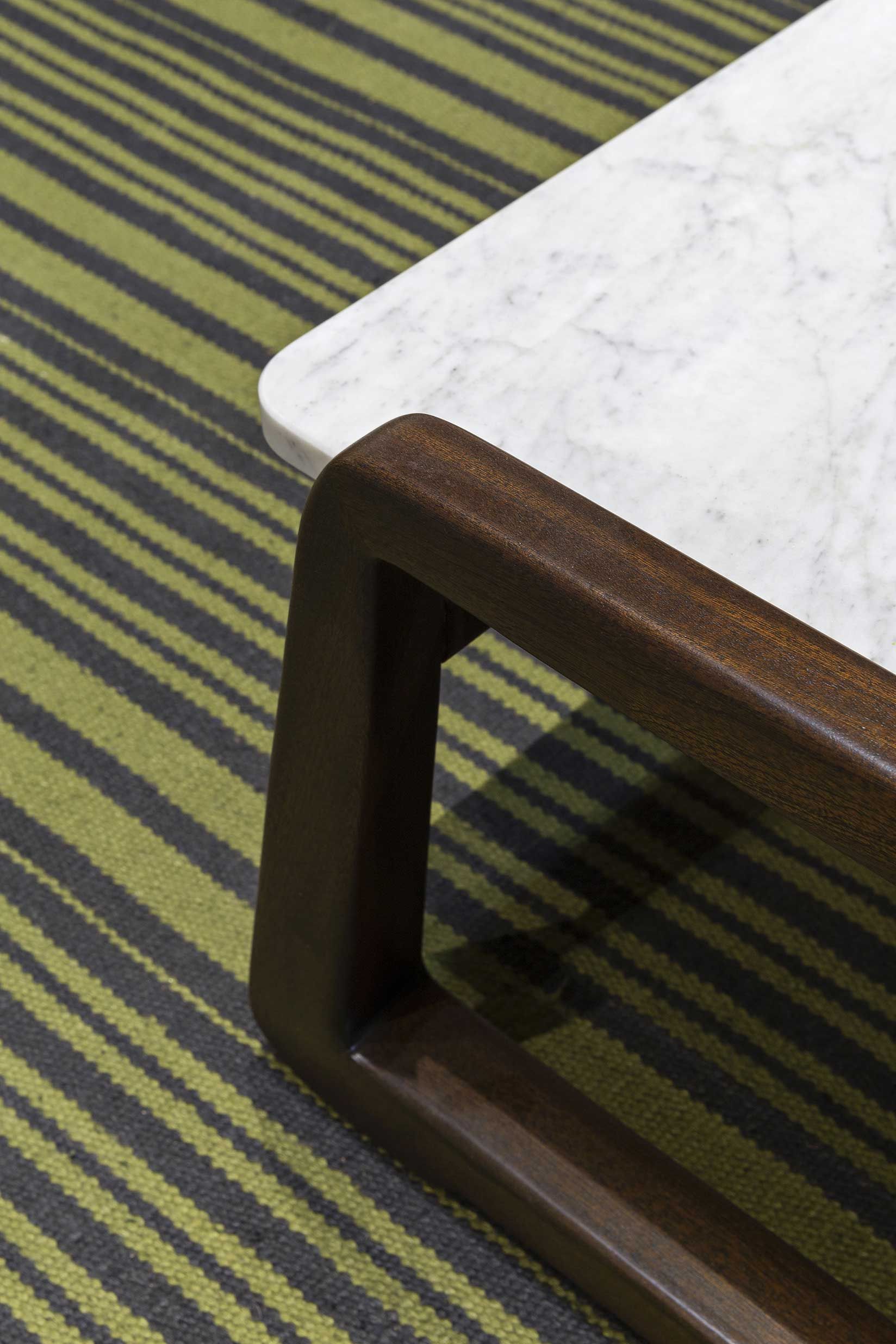 Низкий квадратный журнальный столик из каррарского мрамора Exteta Sunset ARCH-00046511 - Вид №7