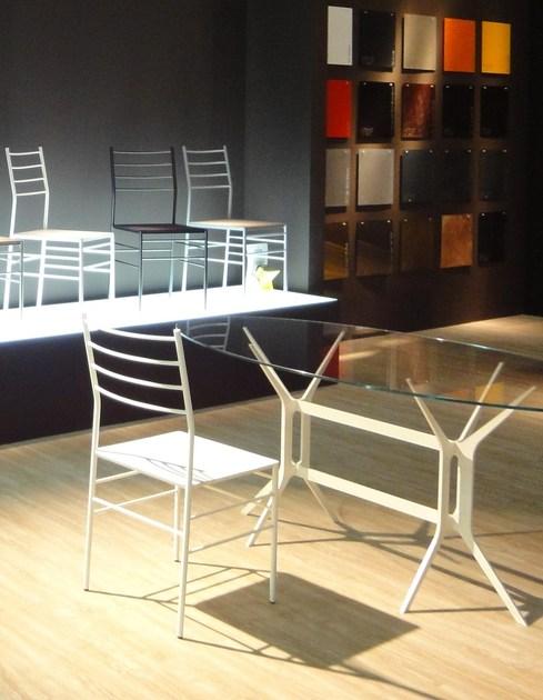 YDF Овальный стол из лакированного металла Tavoli sun-id-1503460 - Вид №5