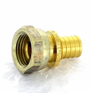 Муфта надвижная В с накидной гайкой латунная REHAU 16х1/2"