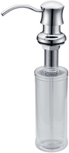 Встраиваемый дозатор ZorG Inox ZR-21 CR для жидкого мыла, хром