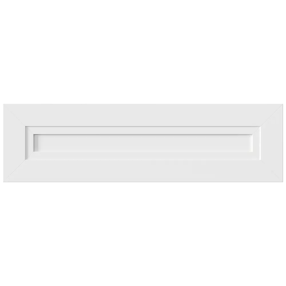 Фасад KONSENSA Котлас белый матовый для кухни в неоклассике 89387709 STLM-1571283 - Вид №3