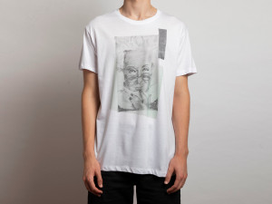 Футболка из органического хлопка с принтом