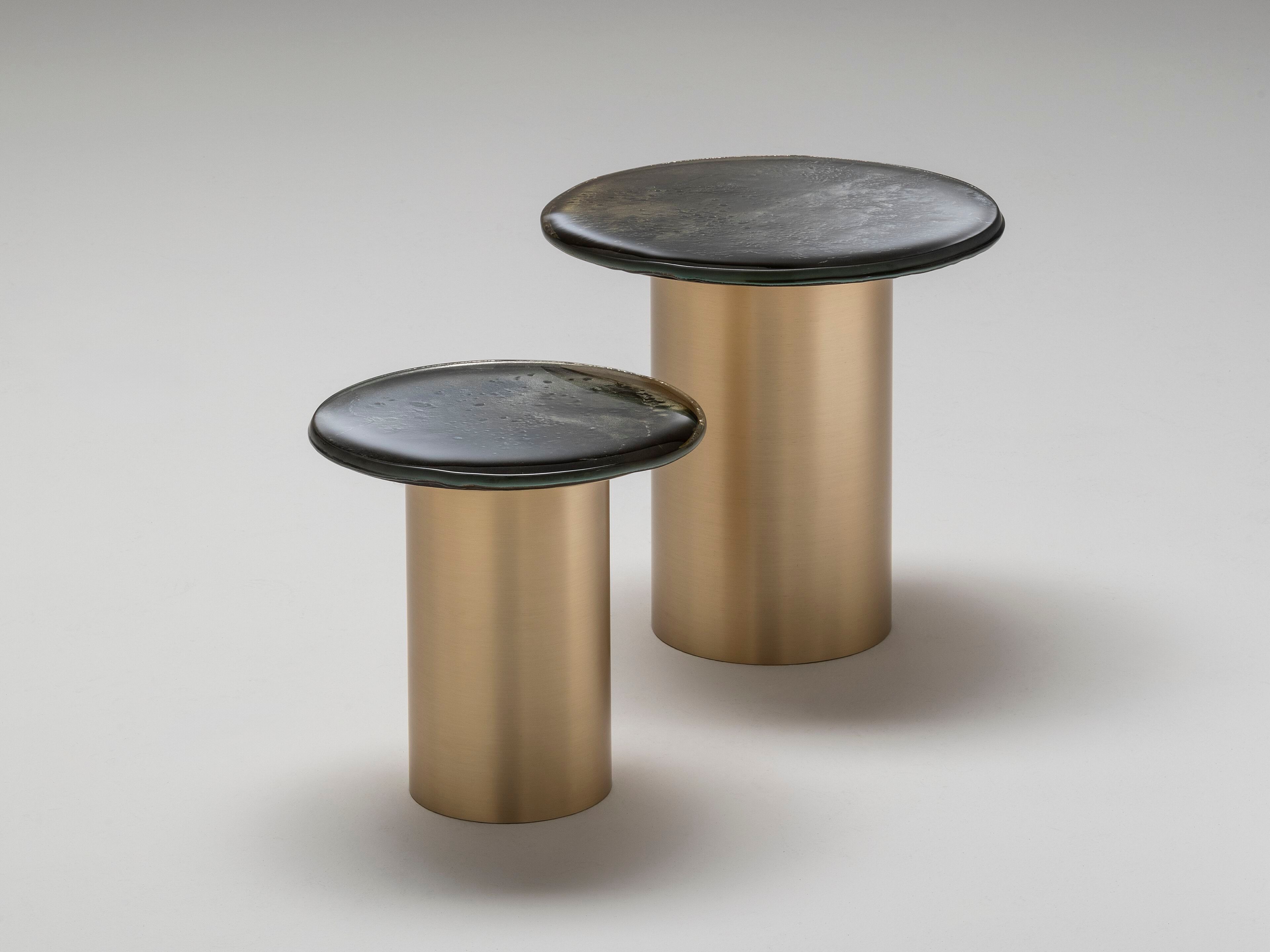 Стеклянный круглый журнальный столик ARTE VENEZIANA Melt ARCH-00059631 - Вид №3