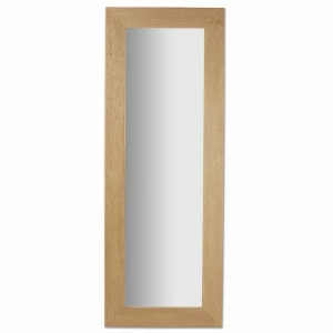 Зеркало прямоугольное настенное коричневое Dalv 58x158 см дерево от La Forma LA FORMA ДИЗАЙНЕРСКИЕ 342816 Коричневый