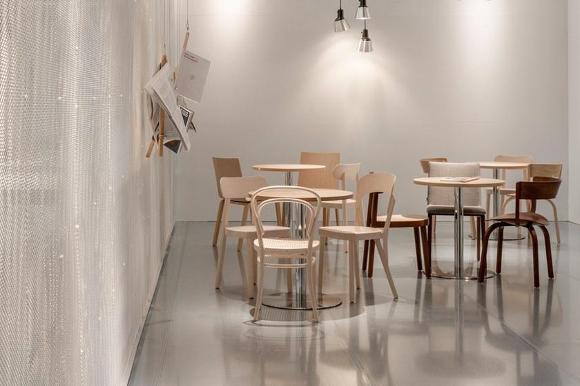 Thonet Деревянный стул с подлокотниками 404 sun-id-1503599 - Вид №9