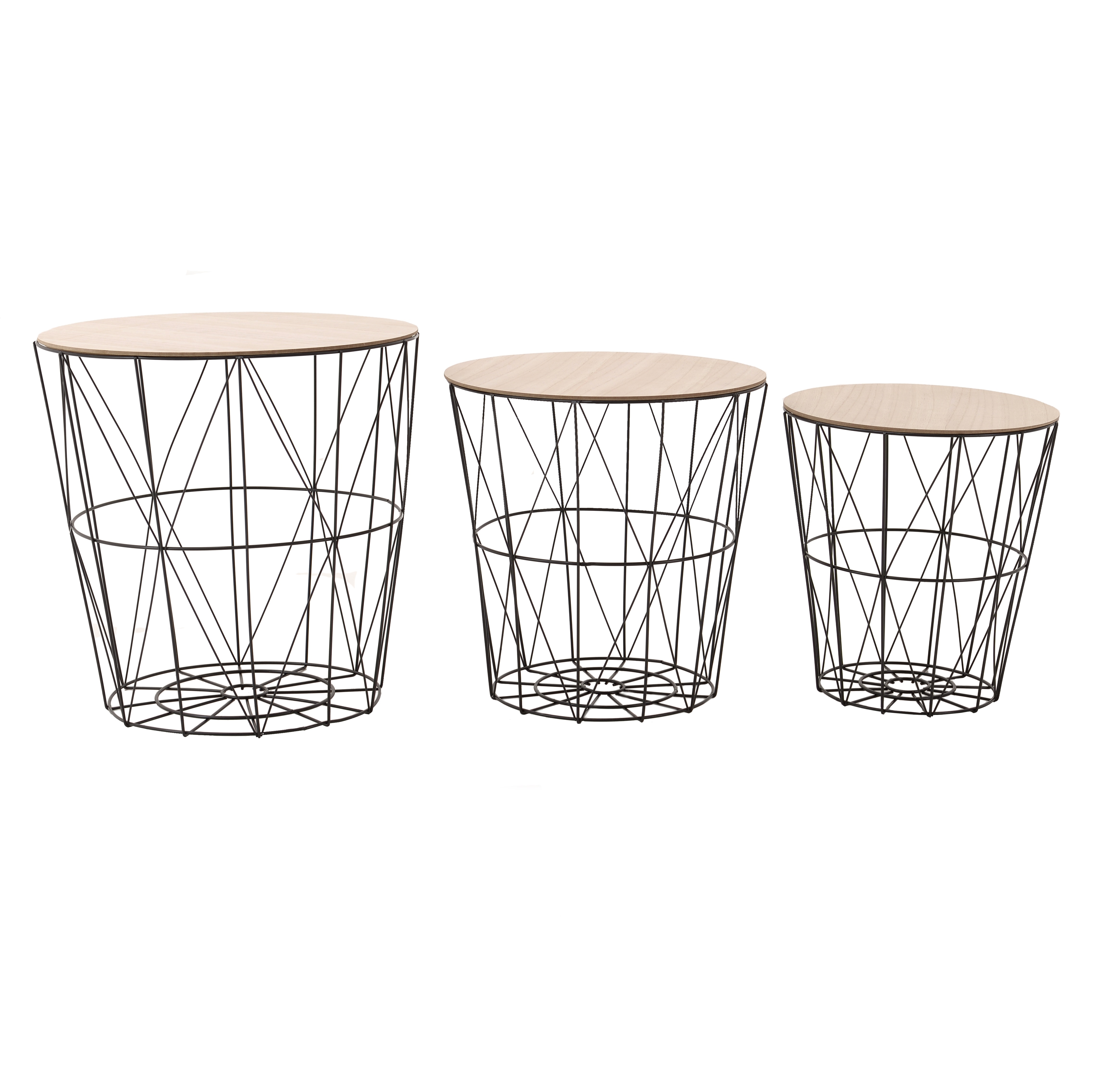 3850574.0005 Стол-корзина, набор из 3х TO4ROOMS  - Вид №1