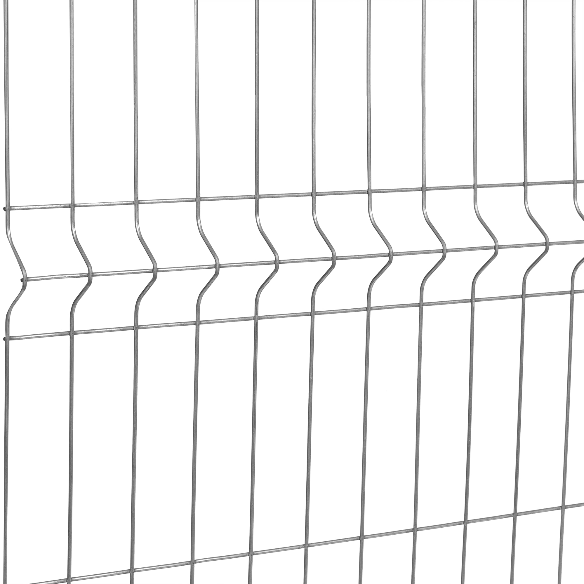 82035914 3D панель Light для забора 1.53х2.5 м оцинкованная сталь Santreyd  - Вид №3