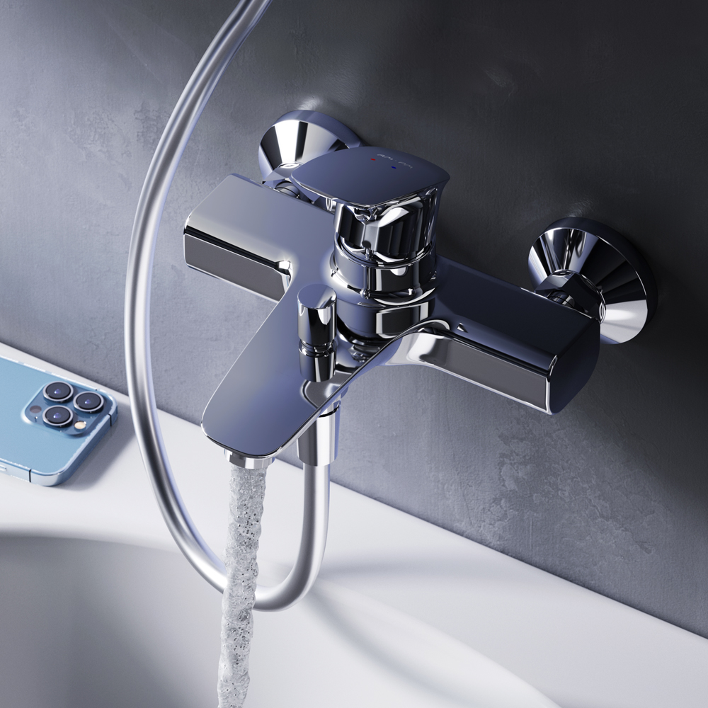 F71A10000 Spirit V2.1 смеситель д/ванны/душа хром шт AM.PM Spirit 2.1  - Вид №1