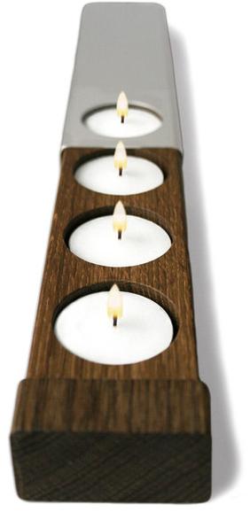 KONSTANTIN SLAWINSKI Подсвечник из алюминия и дерева sun-id-1348212 - Вид №2
