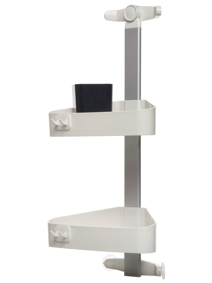 Полка для душа Wily White/Anthracite NAVAKO 10066 - Вид №1