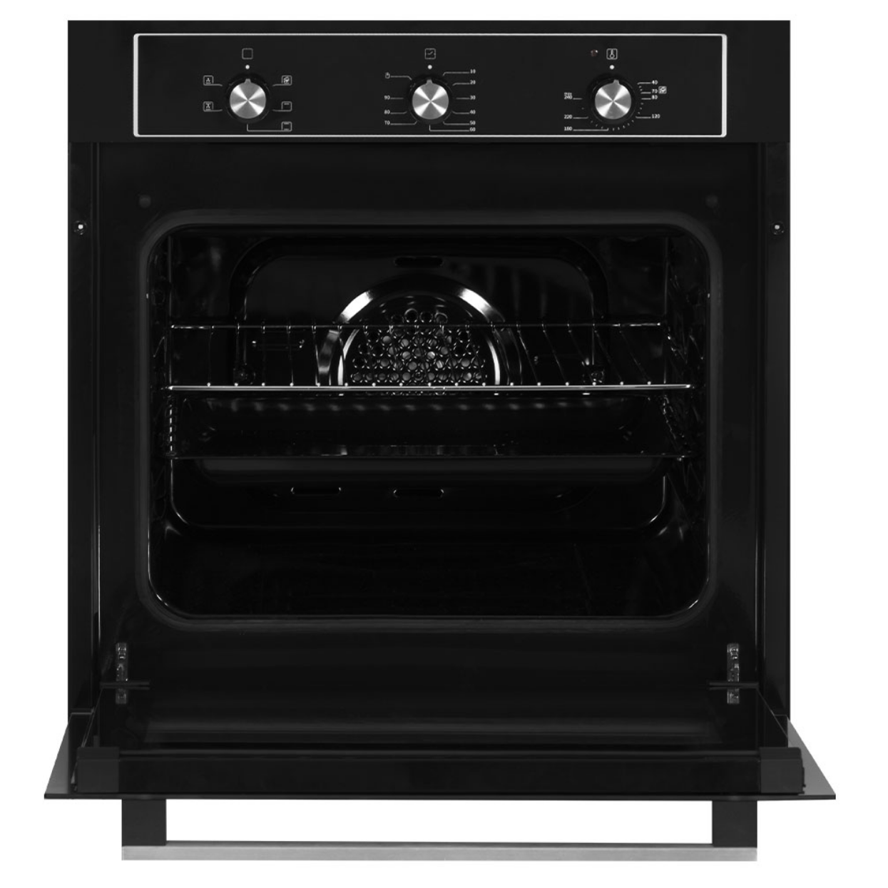 9057821 Электрический духовой шкаф Delvento V6EB16001 черный STDN-0037105 - Вид №1