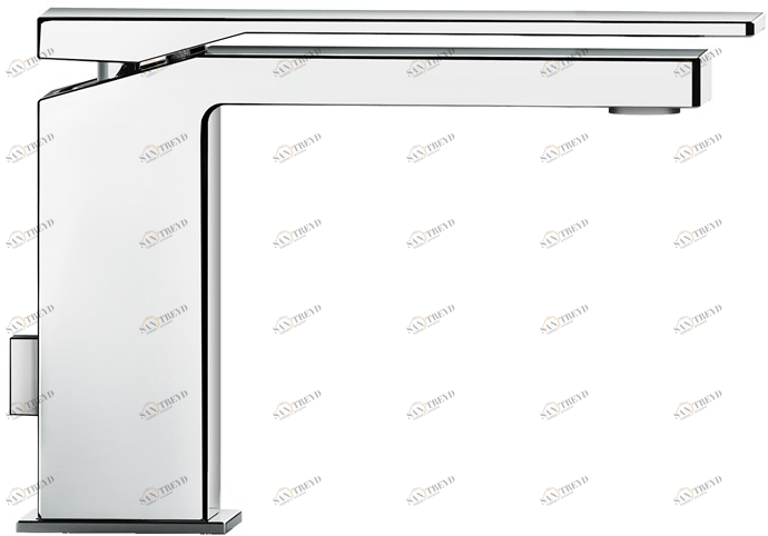 Fir Italia Смеситель для раковины из латуни на столешнице с автоматическим сливом New playone 90 9011301