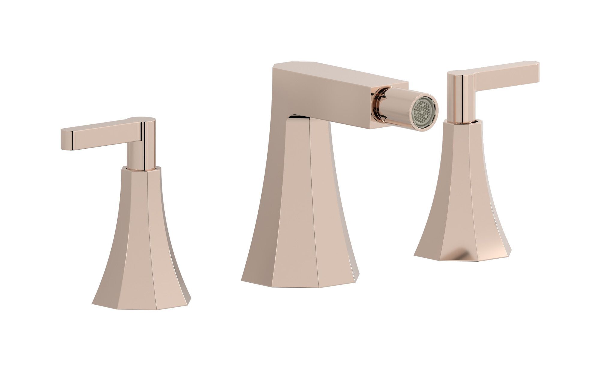 Смеситель для биде с 3 отверстиями для пола с поворотным горлышком IB Belmondo + Belmondo Elle ARCH-00082183 - Вид №4