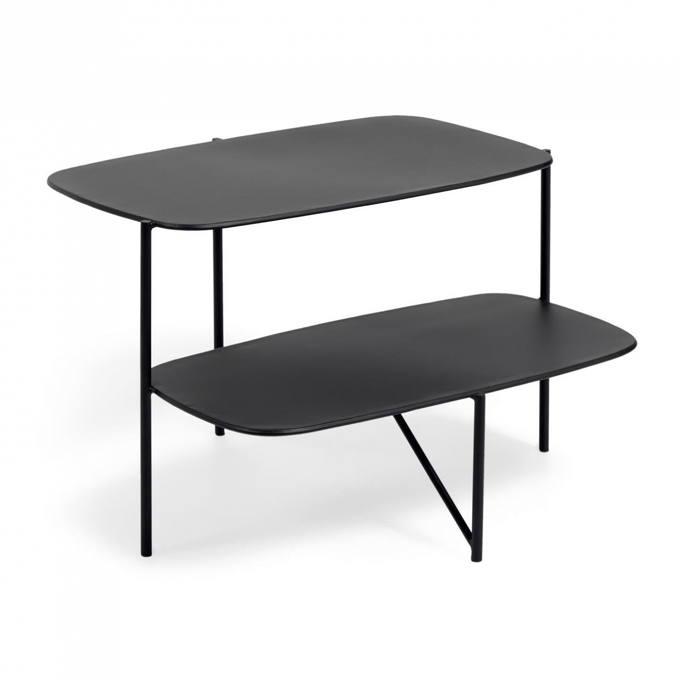 102134 Журнальный столик из металла 62 x 58 см La Forma Wigan 