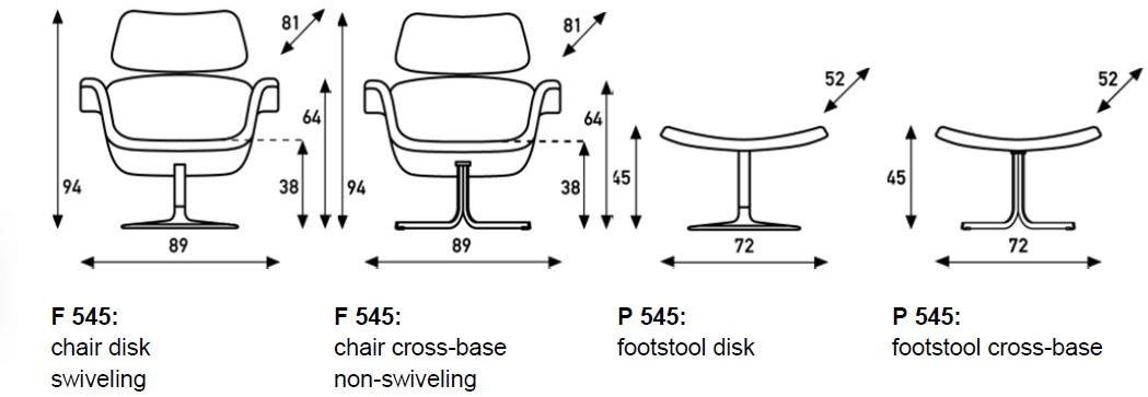 Artifort Кресло поворотное с подлокотниками Tulip sun-id-1376220 - Вид №5