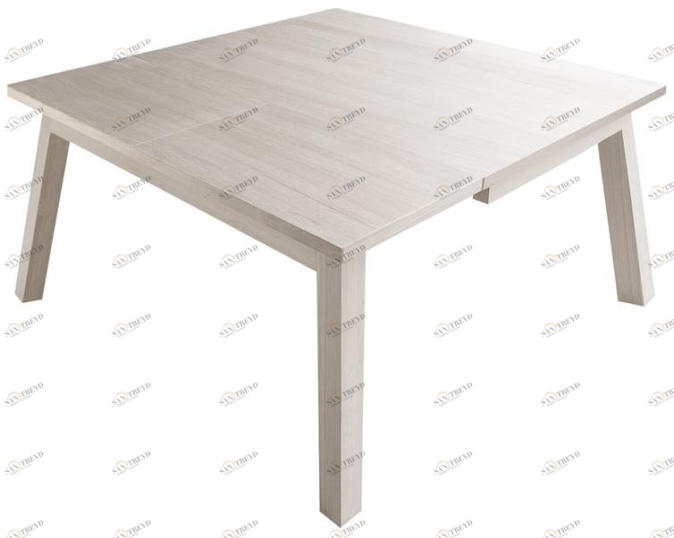 Bedont Прямоугольный раздвижной деревянный стол Sveva sun-id-1379713